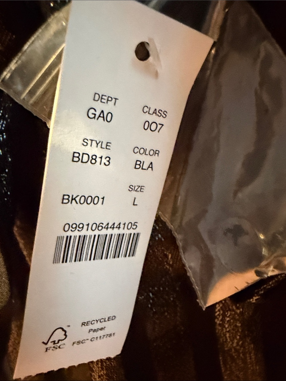 J. Crew Black Top With Shiny Strips, Bow on the Back and Lining - Picture 2 of 6